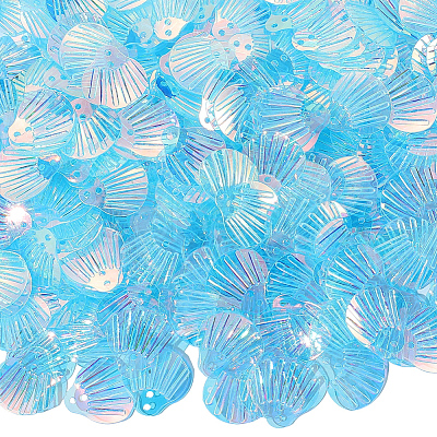 100G PVC Sequin/Paillette Beads KY-CY0001-06A-1