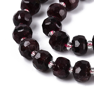 Natural Garnet Beads Strands G-N327-08A-03-1