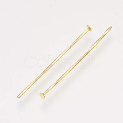 Brass Flat Head Pins HP3.0cmCY-G-NF-1