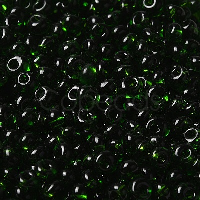 Transparent Colours Glass Seed Beads SEED-P006-02A-01-1