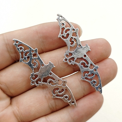 Halloween bat Pendants LS-PW-WGBD06E-01-1