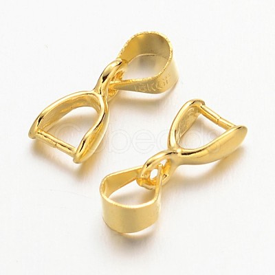 Brass Ice Pick Pinch Bails IFIN-KK08-G-1