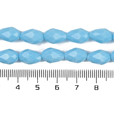 Opaque Solid Color Beads Strands EGLA-N013-P4mm-D10-1