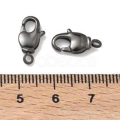 Brass Lobster Claw Clasps KK-B170-08B-1