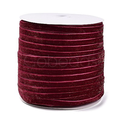 Glitter Sparkle Single Face Velvet Ribbon SRIB-Q023-01B-01-1