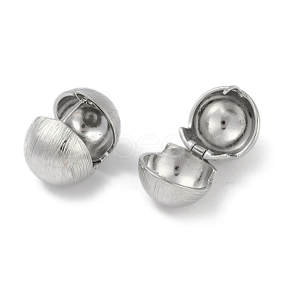 Brass Hoop Earrings EJEW-L292-021P-1