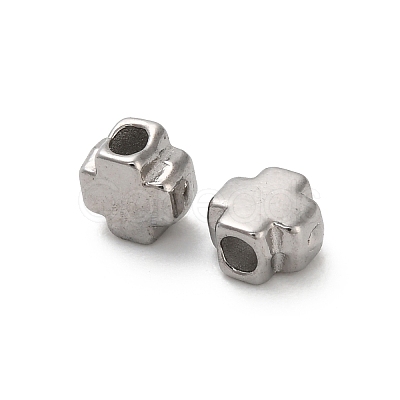 304 Stainless Steel Beads STAS-D204-04P-1