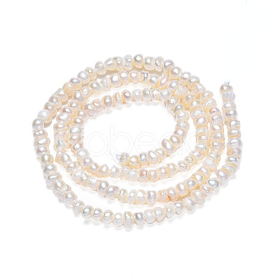 Natural Cultured Freshwater Pearl Beads Strand PEAR-N015-03B-1