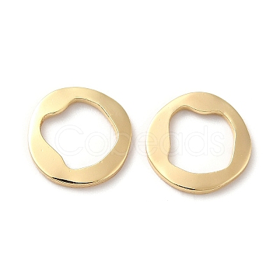 Brass Linking Rings KK-E057-07G-1