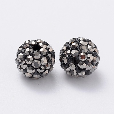 Pave Disco Ball Beads RB-H258-10MM-566-1