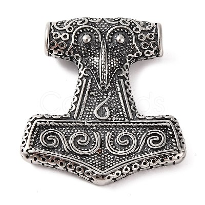 316 Surgical Stainless Steel Pendants STAS-Z073-02AS-01-1