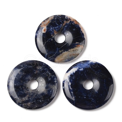 Natural Sodalite Pendants G-F524-H11-1
