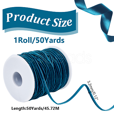 50Yards Single Face Velvet Ribbon OCOR-HY0002-26A-1