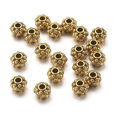 Tibetan Style Spacer Beads GLF0914Y-NF-1