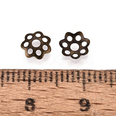 Iron Bead Caps IFIN-R197-AB-1