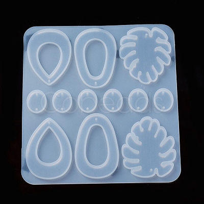 DIY Pendant Earring Silicone Molds DIY-L021-68-1