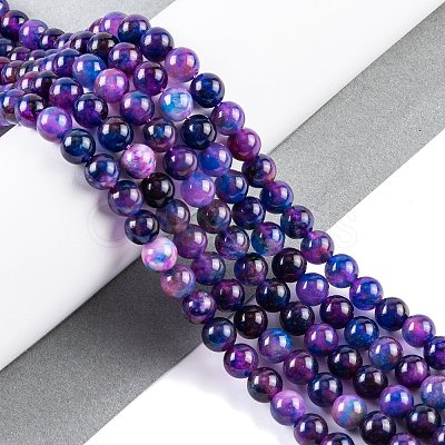 Natural Malaysia Jade Beads Strands X-G-A146-8mm-C10-1