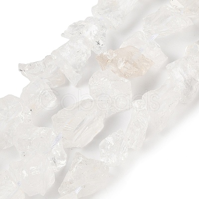 Natural Quartz Crystal Beads Strands G-Q023-A02-01-1