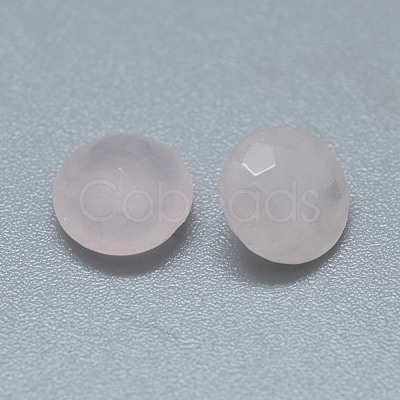 Natural Rose Quartz Cabochons G-F656-19B-1