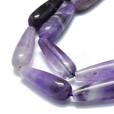 Natural Amethyst Beads Strands G-E576-40-1