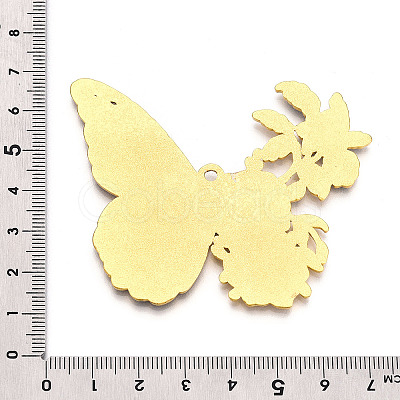 Rack Plating Alloy Enamel Big Pendants LS-ENAM-N056-399B-G-1