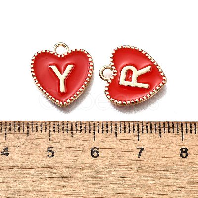 Alloy Enamel Pendants ENAM-K075-02G-02-1