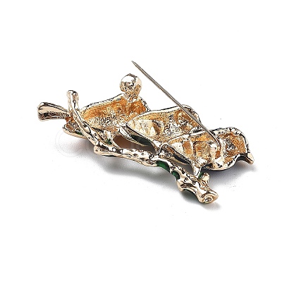 Parrot Enamel Pins JEWB-Z034-02G-1