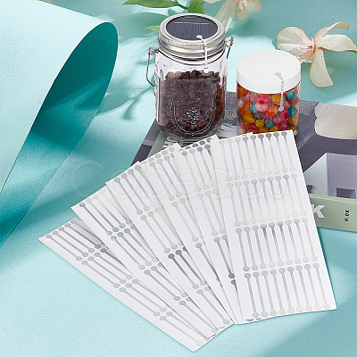 PVC Self-adhesive Stickers STIC-WH0003-60E-1