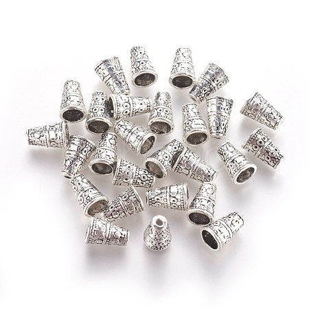 Tibetan Style Alloy Bead Cone X-LF0806Y-1
