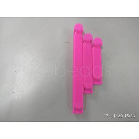 Food Snack Bag Storage Sealing Clips LS-AJEW-WH0025-84mm-01-1