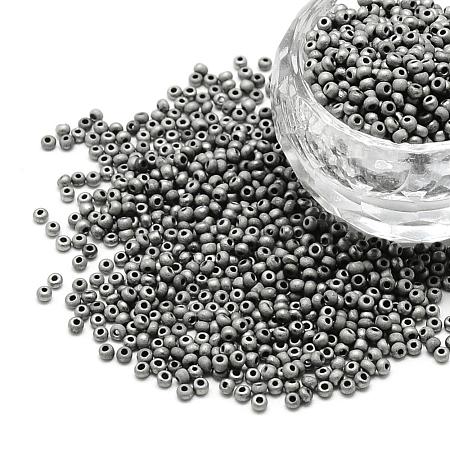 12/0 Grade A Round Glass Seed Beads SEED-Q008-M576-1
