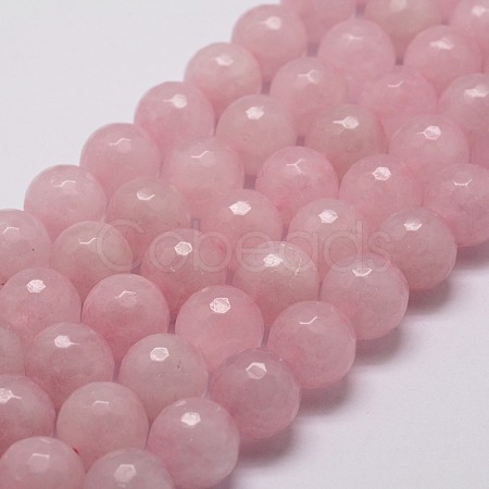 Natural Rose Quartz Beads Strands X-G-D840-20-8mm-1