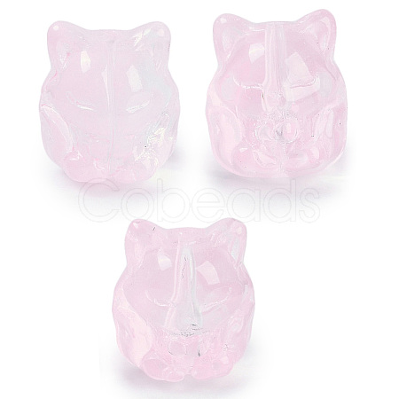 Transparent Spray Paint Glass Beads X1-GLAA-H035-01D-1
