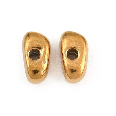 Irregular 304 Stainless Steel Beads STAS-D394-03E-G-1