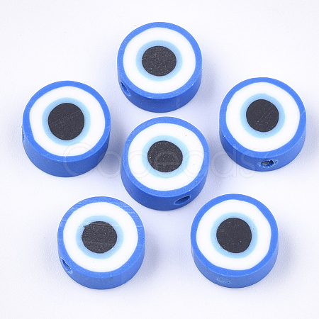 Handmade Polymer Clay Beads X-CLAY-S092-35-1
