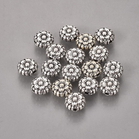 Tibetan Style Alloy Beads LF0264Y-1