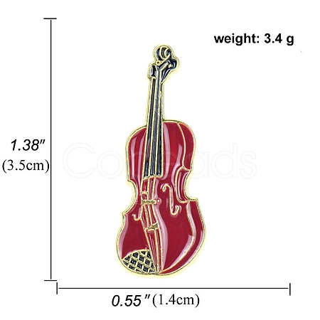 Music Instument Enamel Pins PW23080511774-1