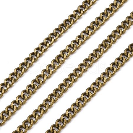 Iron Cuban Link Chains CH-R013-5x4mm-AB-NF-1
