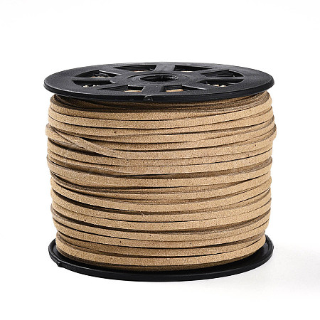 Eco-Friendly Faux Suede Cord LW-R007-3.0mm-1122-1