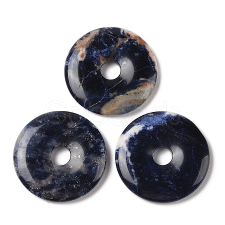Natural Sodalite Pendants G-F524-H11-1