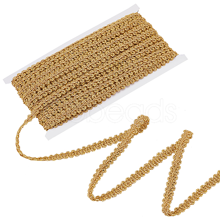 Polyester Centipede Lace Ribbon OCOR-WH0088-43B-03-1