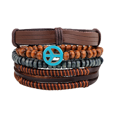 Multi-strand Bracelets BJEW-N0011-019-1
