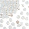 Preciosa&reg MAXIMA Crystal Round Stones, Czech Crystal, Dura Foiling, Round(431 11 615 Chaton), 01000 White Opal, SS39(8.15~8.4mm)