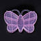 Butterfly Plastic Bead Storage Containers, 13 Compartments, Pink, 11.2x13.8x1.9cm