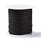 Nylon Chinese Knot Cord, Nylon Jewelry Cord for Jewelry Making, Coconut Brown, 0.4mm, about 28~30m/roll