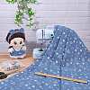 Cotton Denim Fabric DIY-WH0504-872A-4