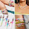 100Pcs 5 Styles Transparent Acrylic Beads TACR-TA0001-54D-8