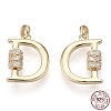 925 Sterling Silver Micro Pave Cubic Zirconia Charms STER-T004-12G-4