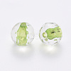 Transparent Acrylic Beads TACR-S154-11A-83-3