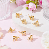 10Pcs Brass Charms KK-BBC0024-88-4